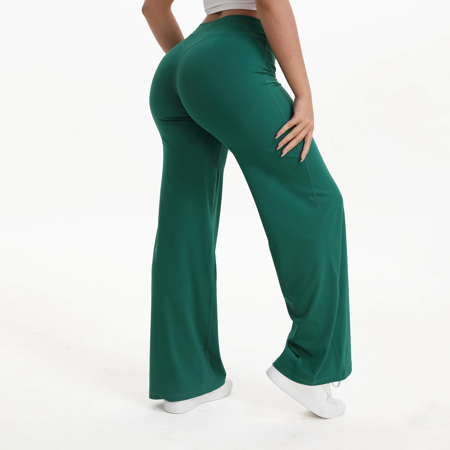 Pantalón SculptFit Flare - Pantalón Deportivo Flare Cintura Alta