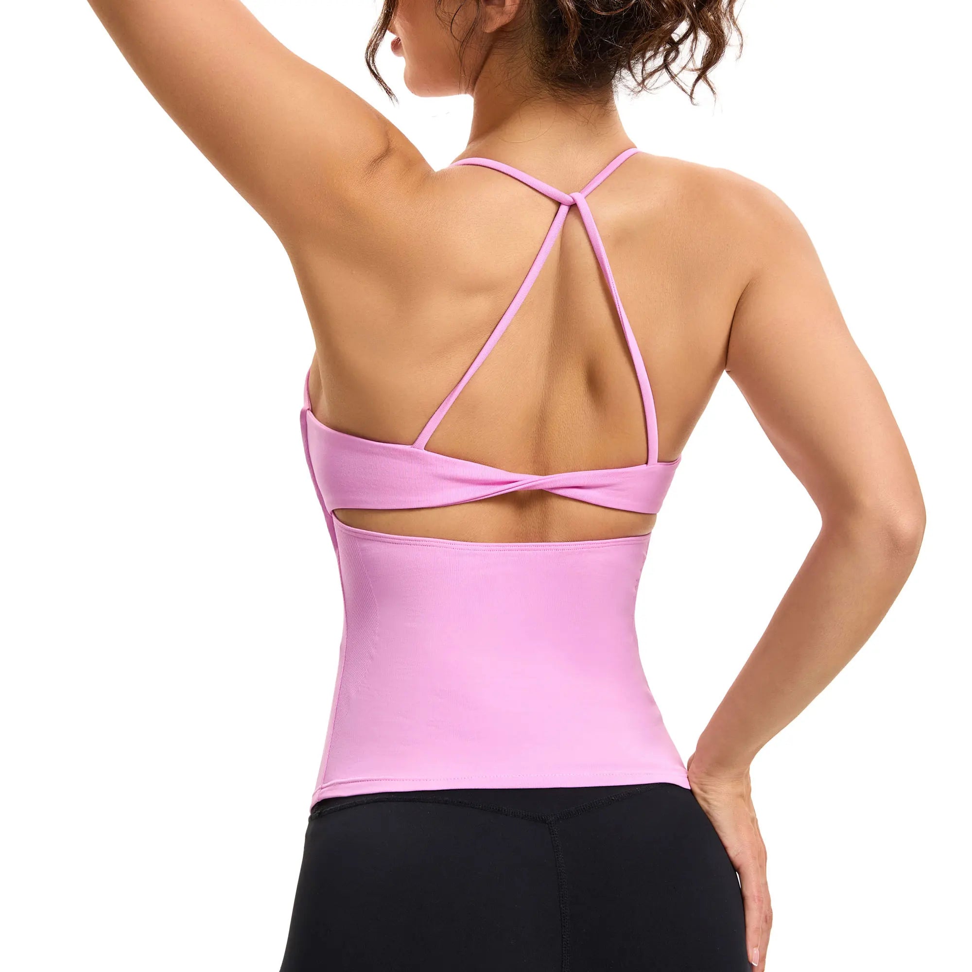 Top SculptFit Cross - Top Deportivo Espalda Cruzada