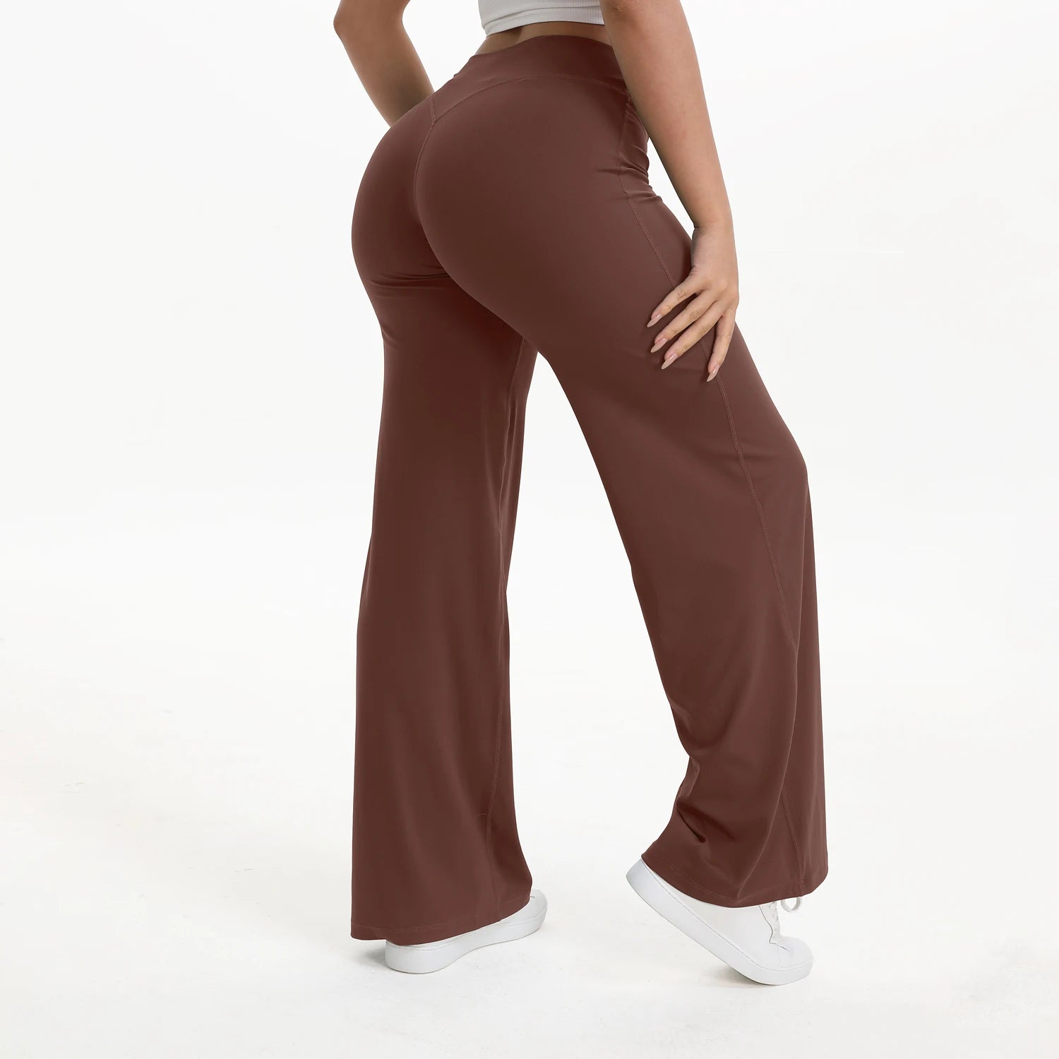 Pantalón SculptFit Flare - Pantalón Deportivo Flare Cintura Alta
