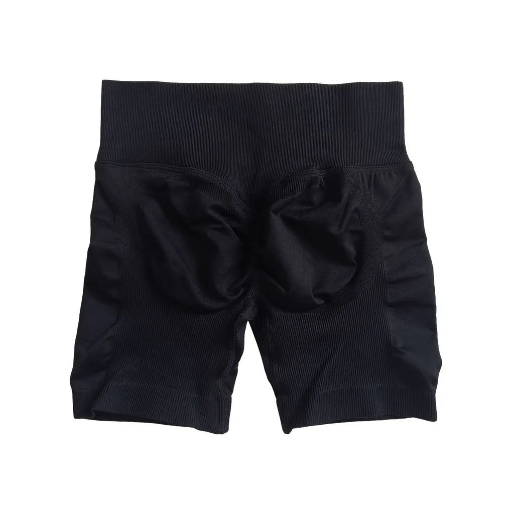 Shorts SculptFit - Shorts Deportivos Sin Costuras de Tiro Alto