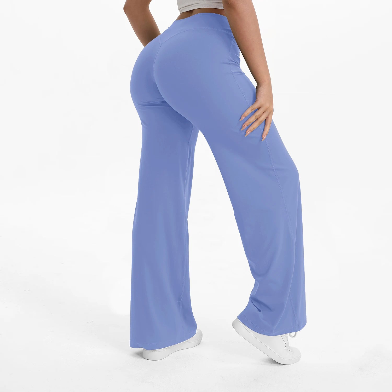 Pantalón SculptFit Flare - Pantalón Deportivo Flare Cintura Alta