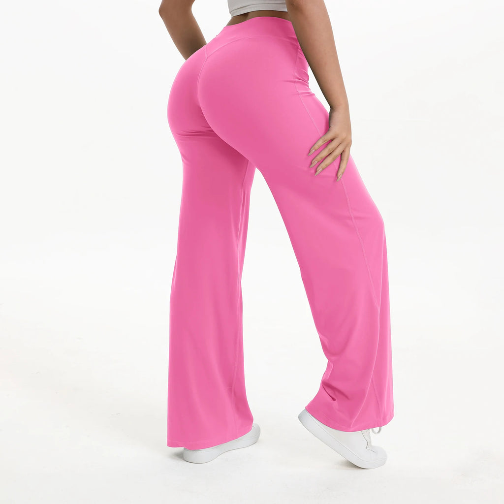 Pantalón SculptFit Flare - Pantalón Deportivo Flare Cintura Alta