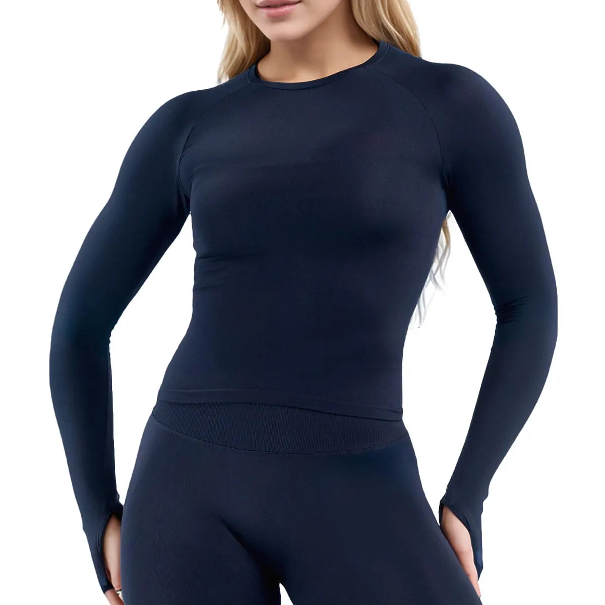 Camiseta SculptFit - Camiseta Deportiva Manga Larga