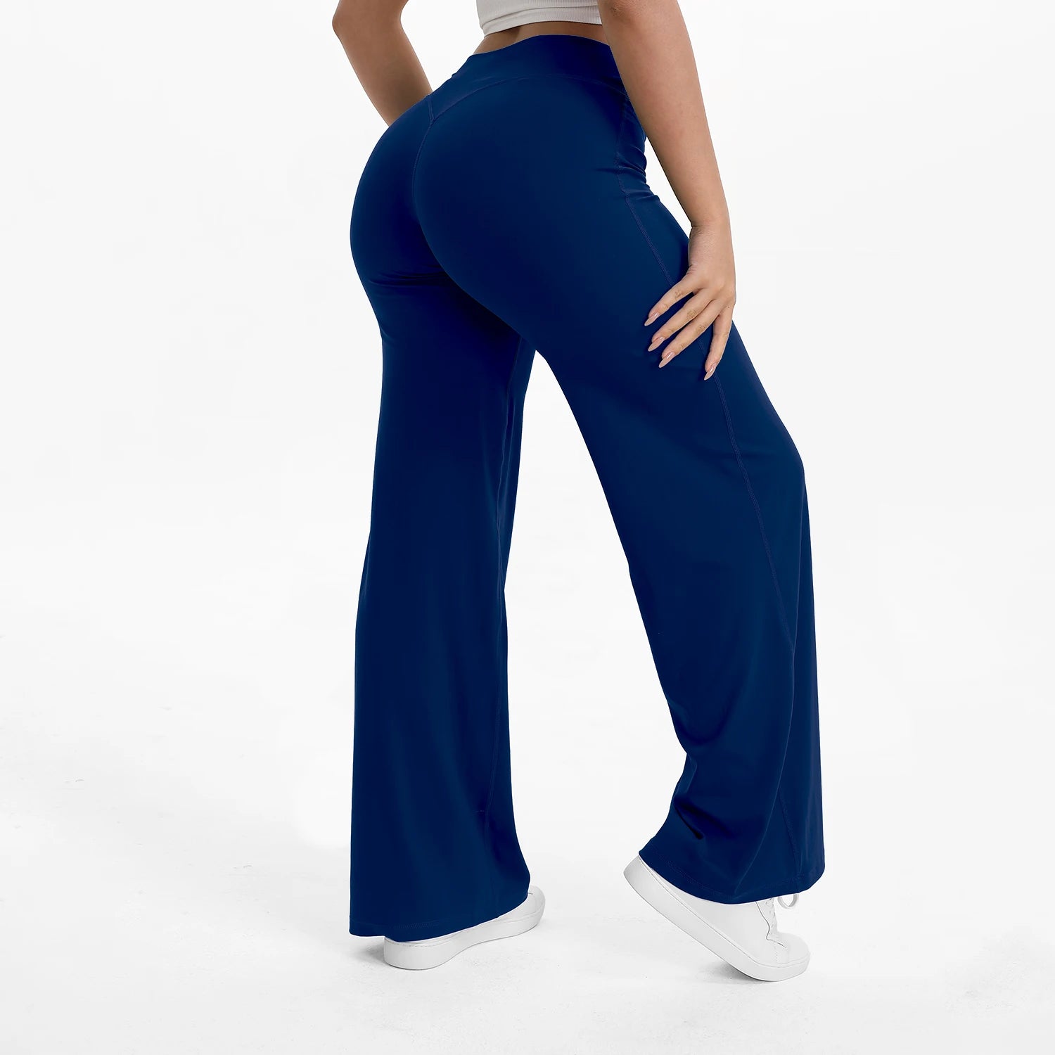 Pantalón SculptFit Flare - Pantalón Deportivo Flare Cintura Alta