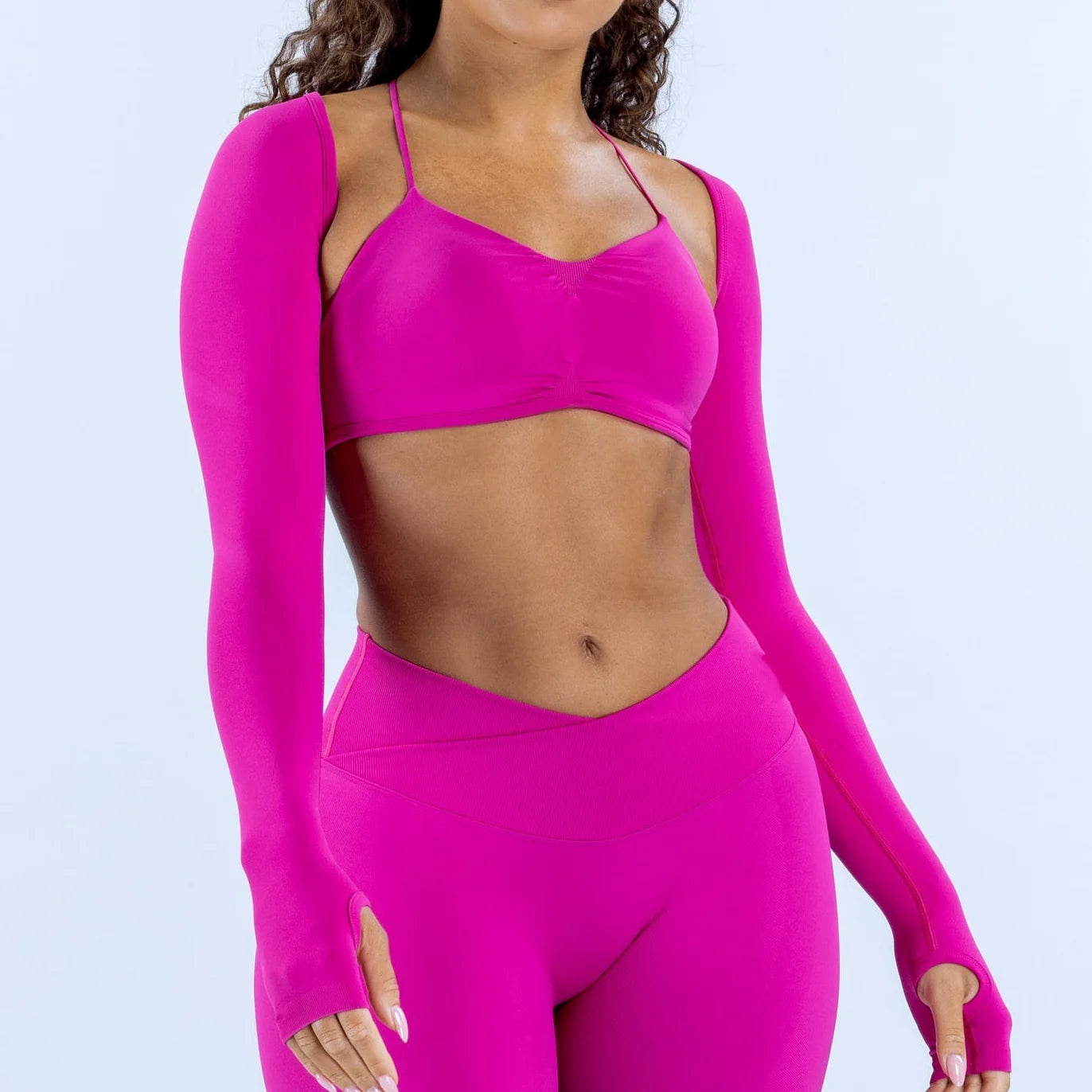 Top SculptFit Sleeve - Top Deportivo Con Mangas Largas
