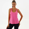 Camiseta SculptFit Cross - Camiseta de Tirantes Deportivo Espalda Cruzada