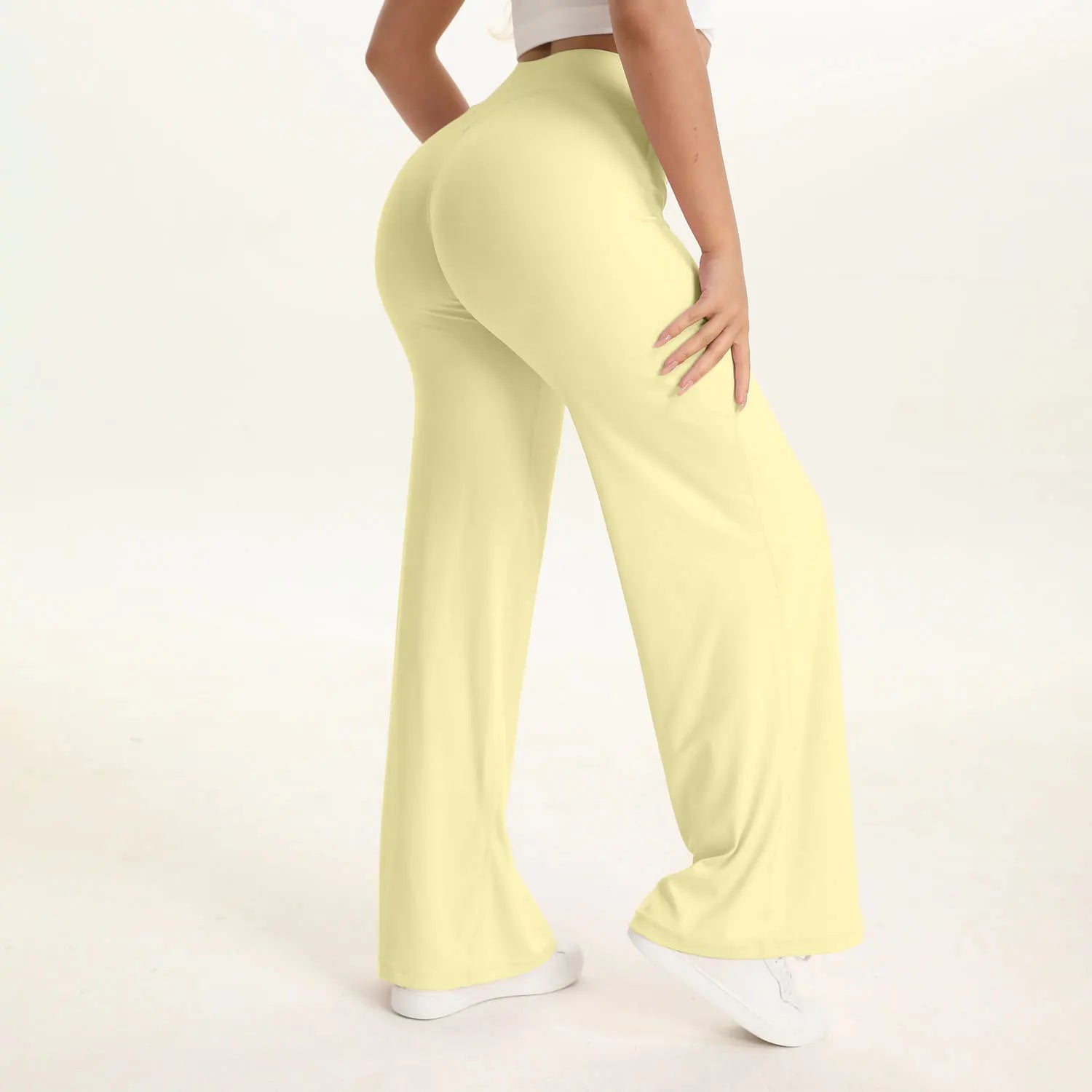 Pantalón SculptFit Flare - Pantalón Deportivo Flare Cintura Alta