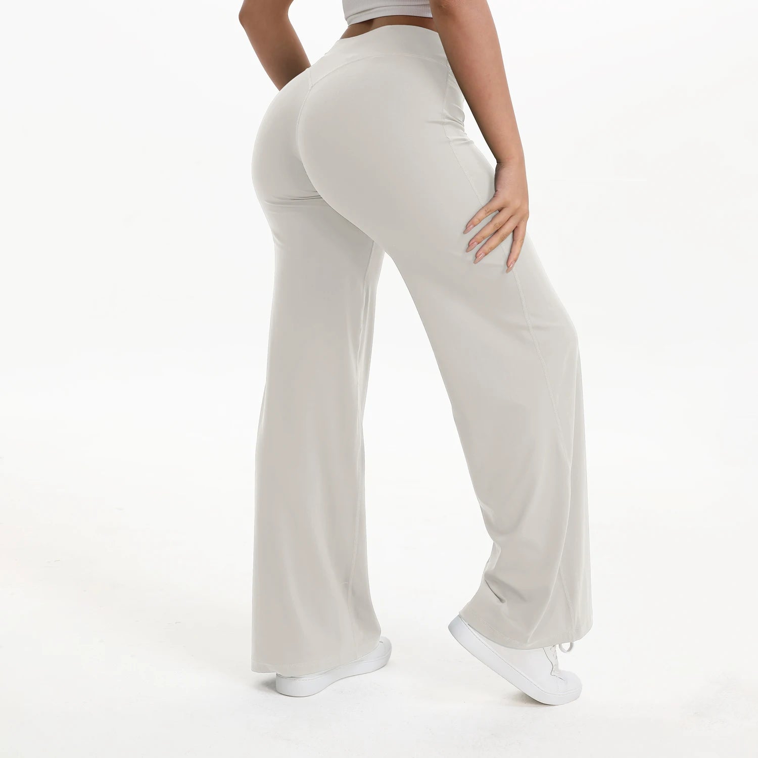 Pantalón SculptFit Flare - Pantalón Deportivo Flare Cintura Alta