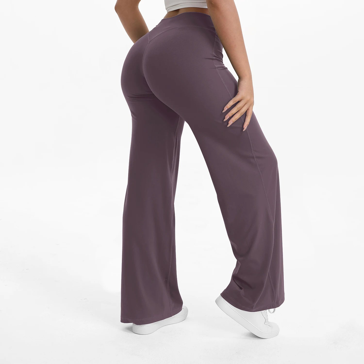 Pantalón SculptFit Flare - Pantalón Deportivo Flare Cintura Alta