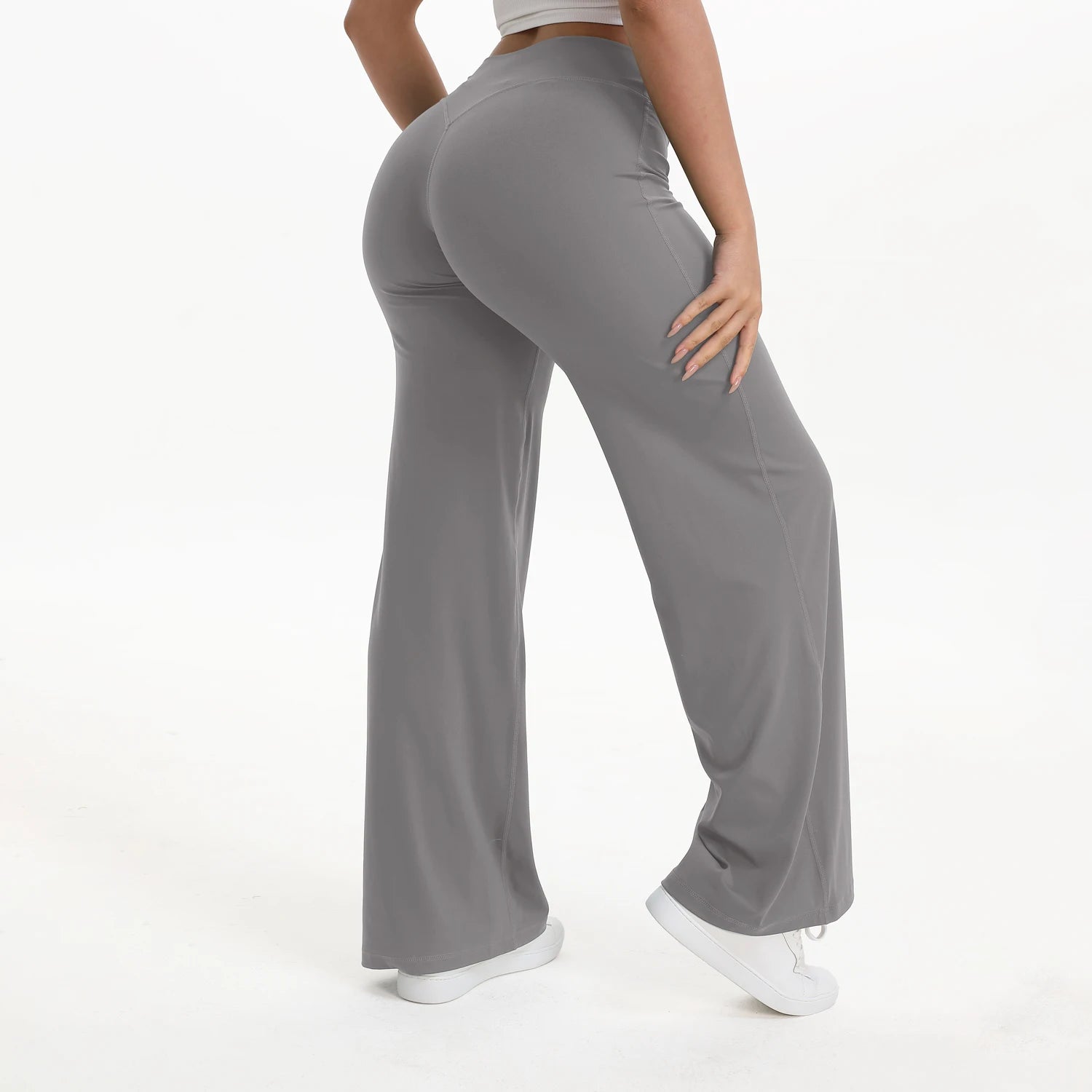 Pantalón SculptFit Flare - Pantalón Deportivo Flare Cintura Alta